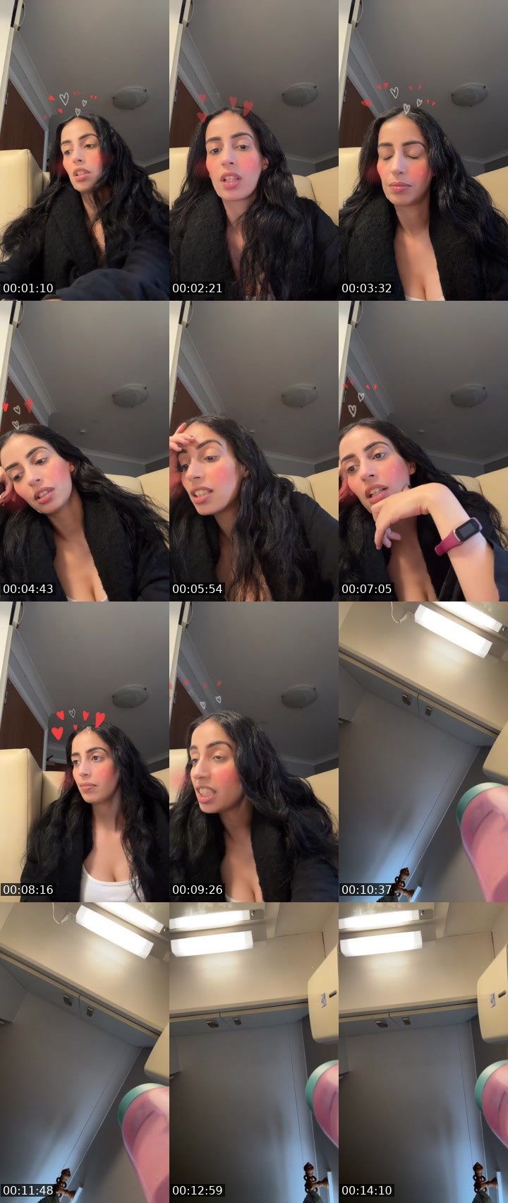 Contact-sheet preview of 𝐌𝐘𝐒𝐓𝐄𝐑𝐘 🐝's Liveme recording