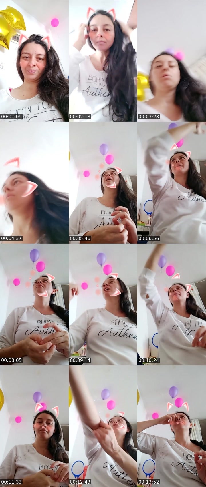 Contact-sheet preview of Michy95's Liveme recording