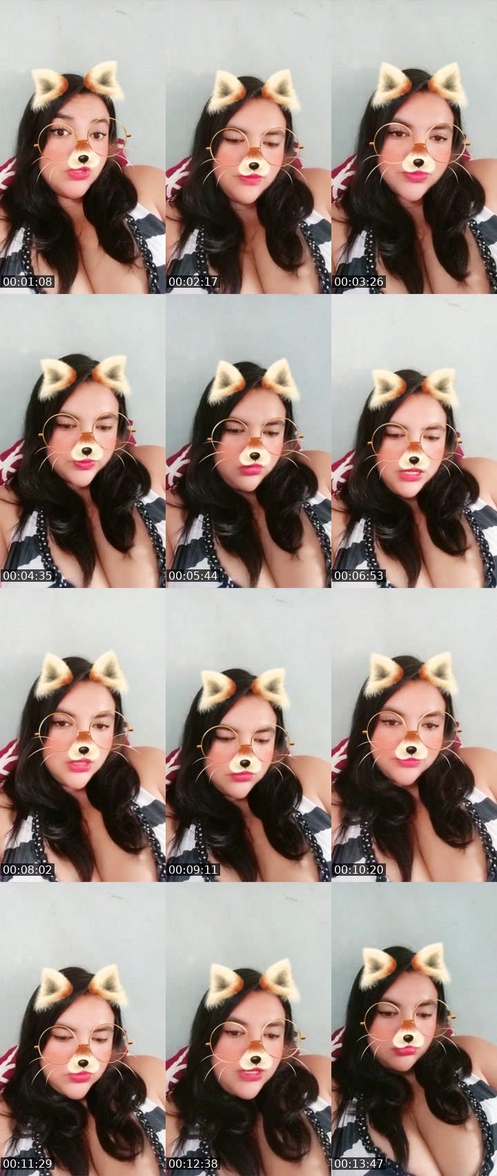 Contact-sheet preview of 🔆AngieB😼🥑's Liveme recording