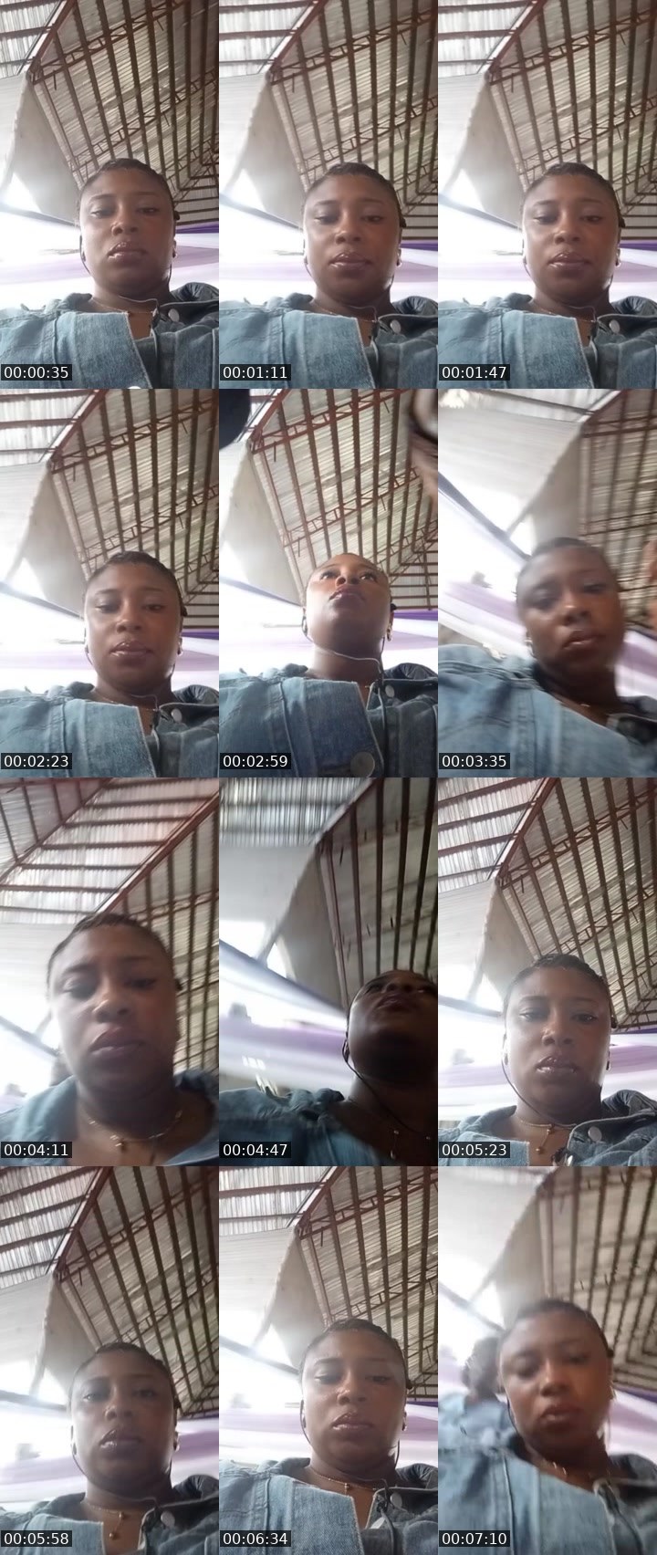 Contact-sheet preview of Blumiere's Liveme recording