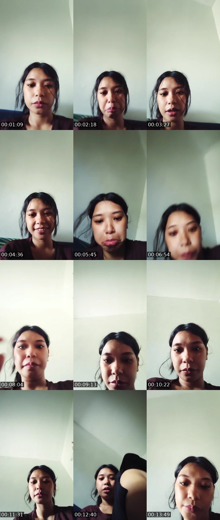 Contact-sheet preview of 😋👸NaLi🦢's Liveme recording