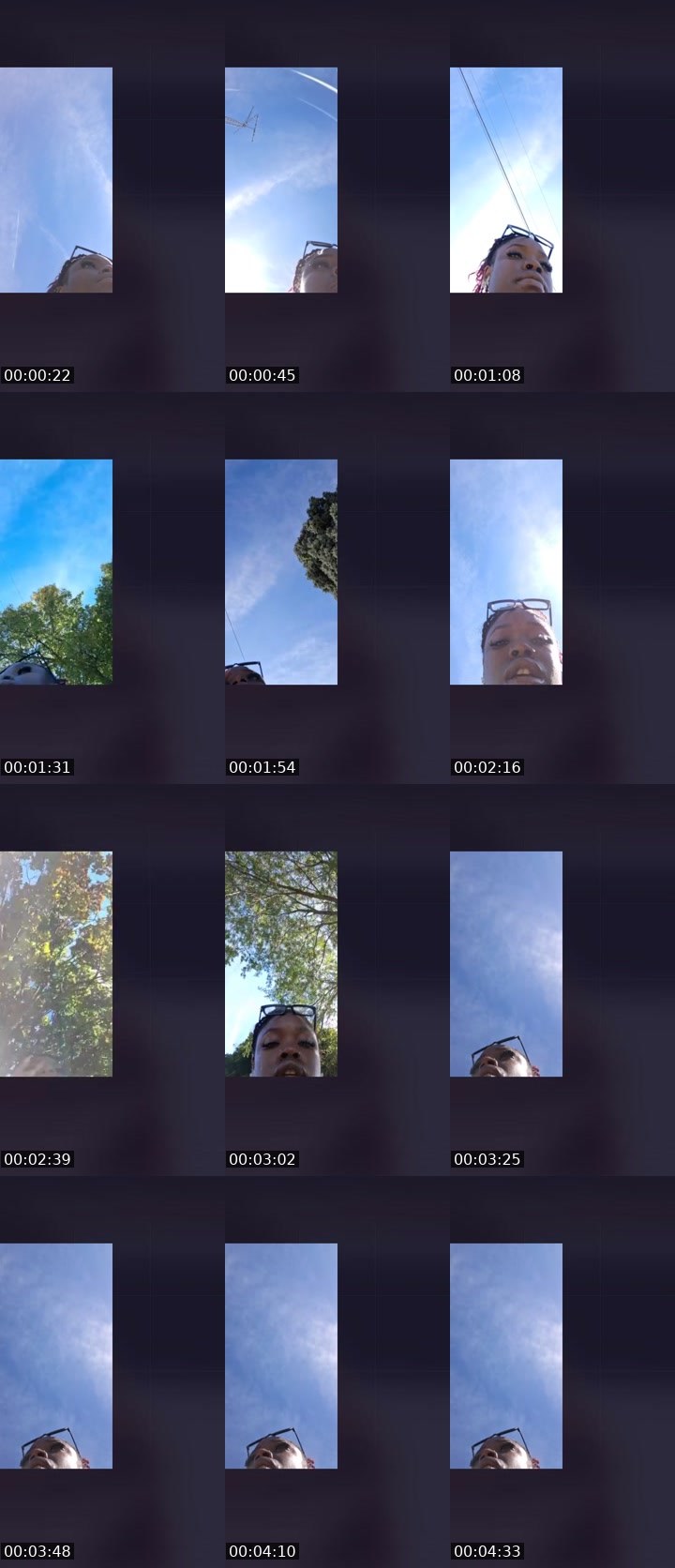 Contact-sheet preview of 💦 themfnunu✨🤍's Liveme recording