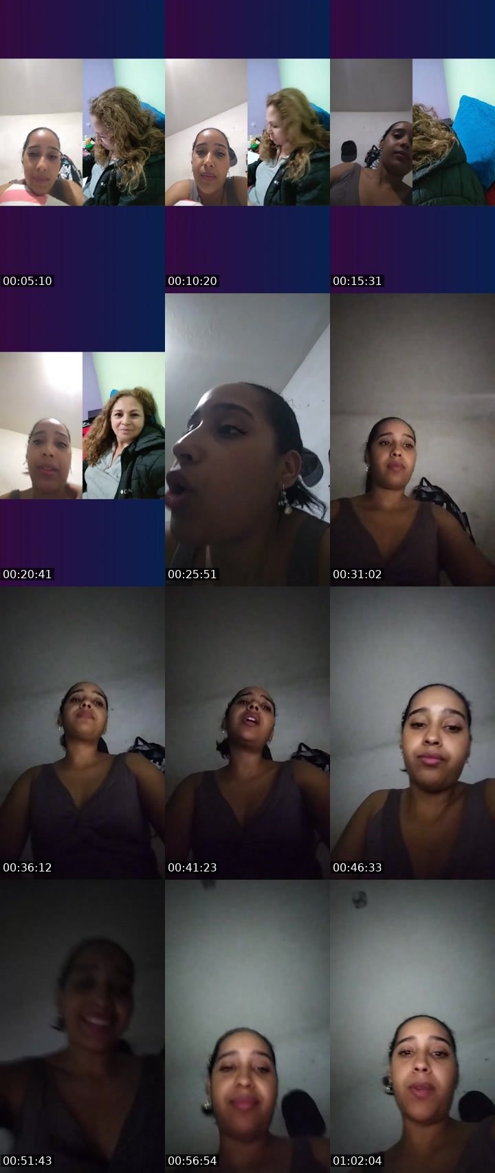 Contact-sheet preview of 💀✨June🥚🧸's Liveme recording