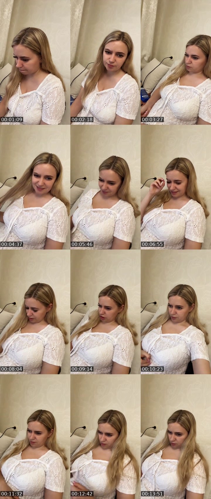 Contact-sheet preview of 12K💎Teacher Natalia's Liveme recording