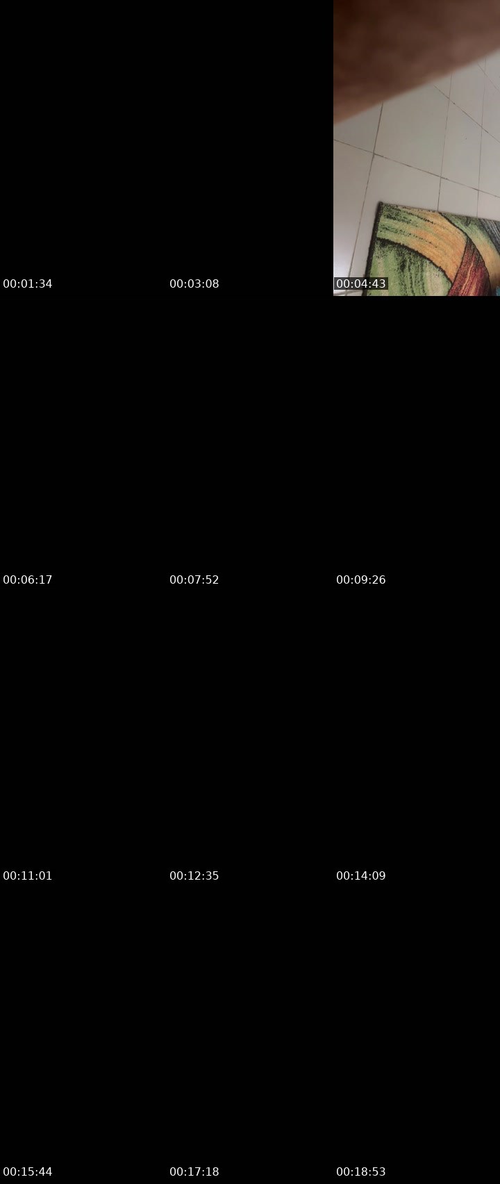 Contact-sheet preview of April Benson's Liveme recording