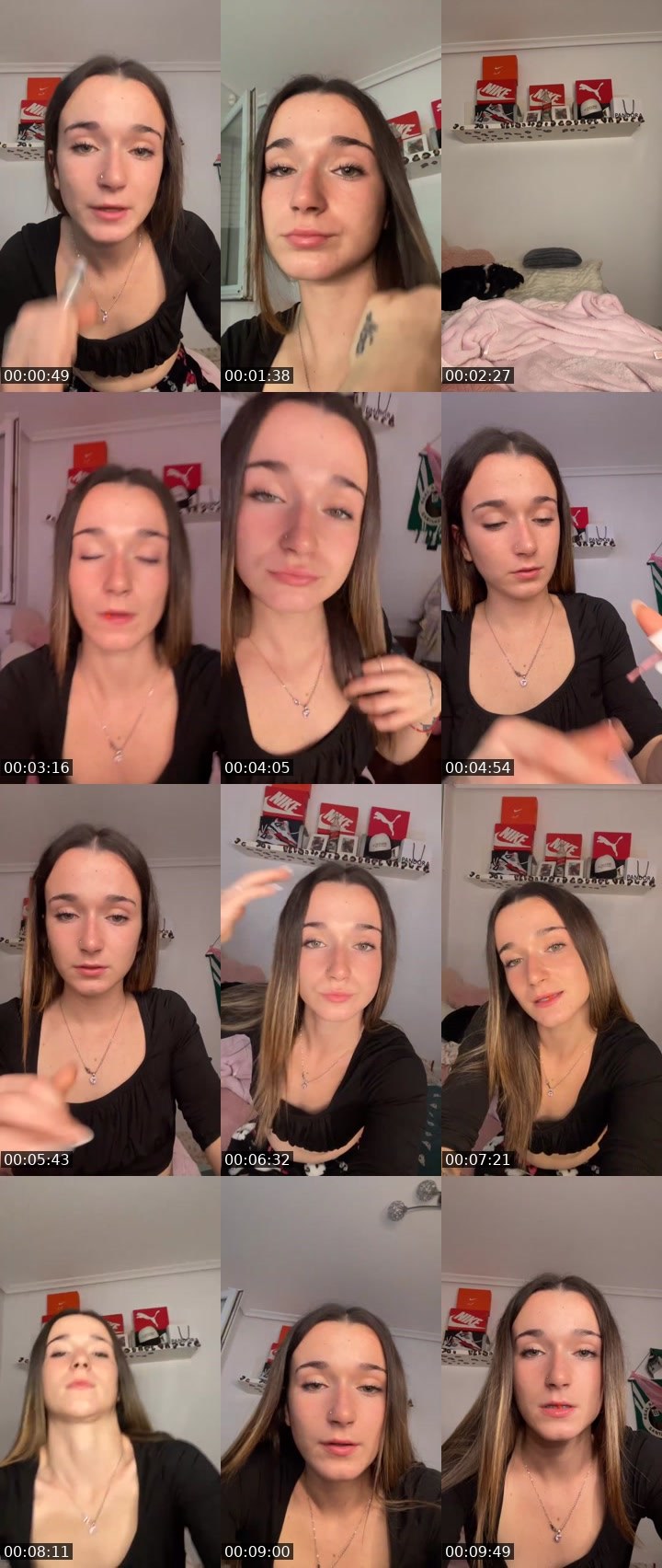 Contact-sheet preview of Treasure-241369812's Liveme recording