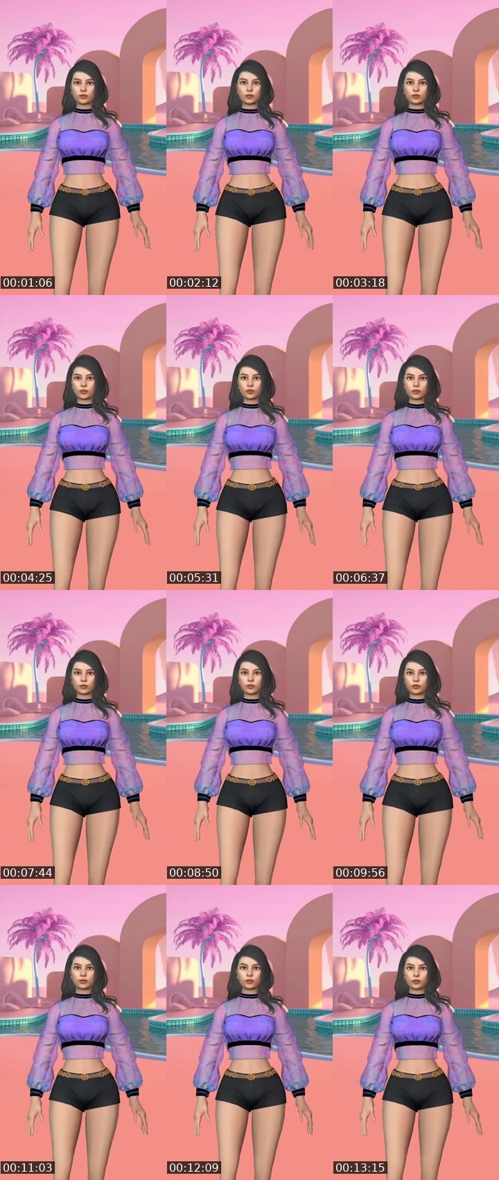 Contact-sheet preview of Tiffanie27's Liveme recording