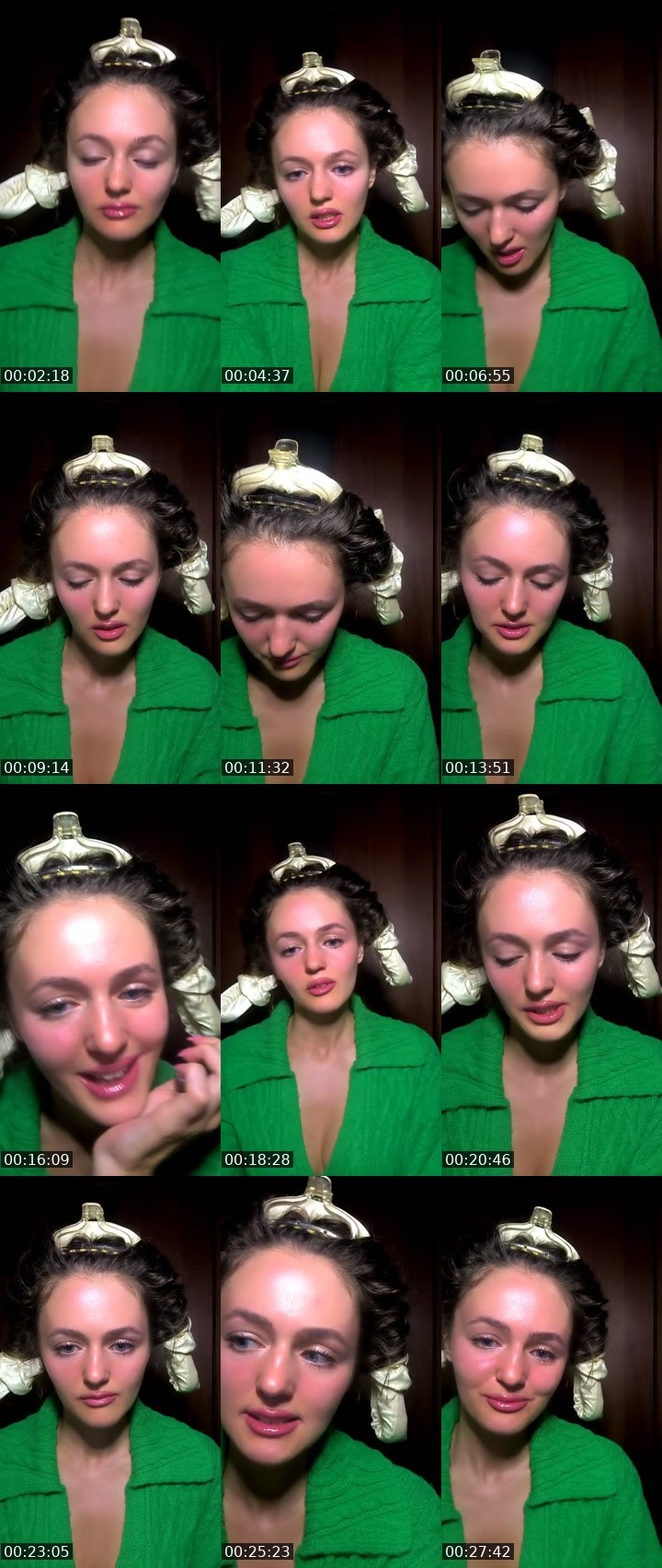 Contact-sheet preview of Pola🌷's Liveme recording