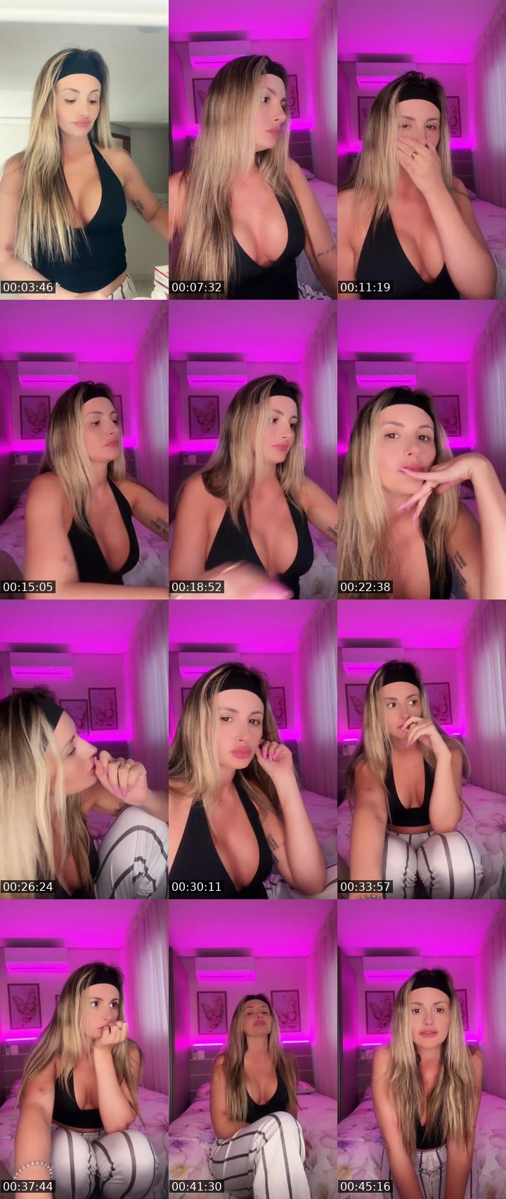 Contact-sheet preview of biamiau's Liveme recording