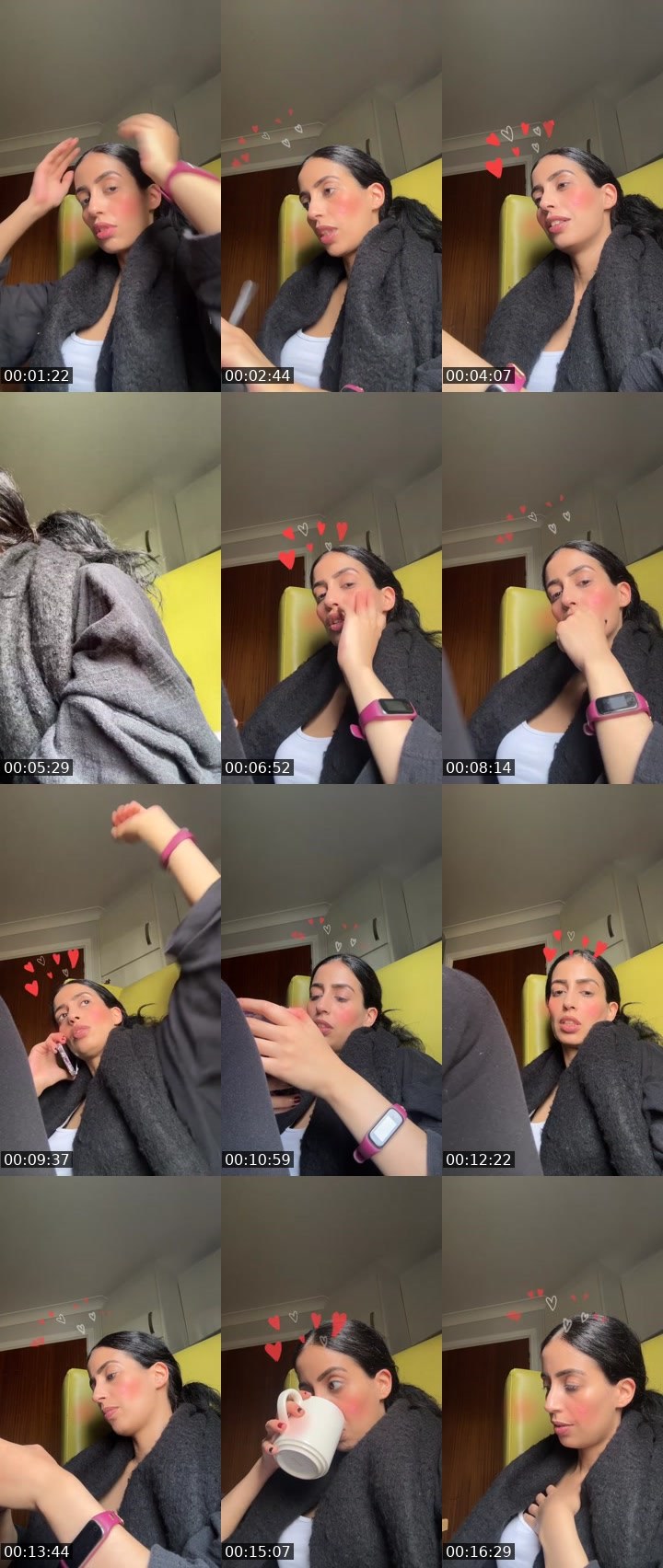 Contact-sheet preview of 𝐌𝐘𝐒𝐓𝐄𝐑𝐘 🐝's Liveme recording