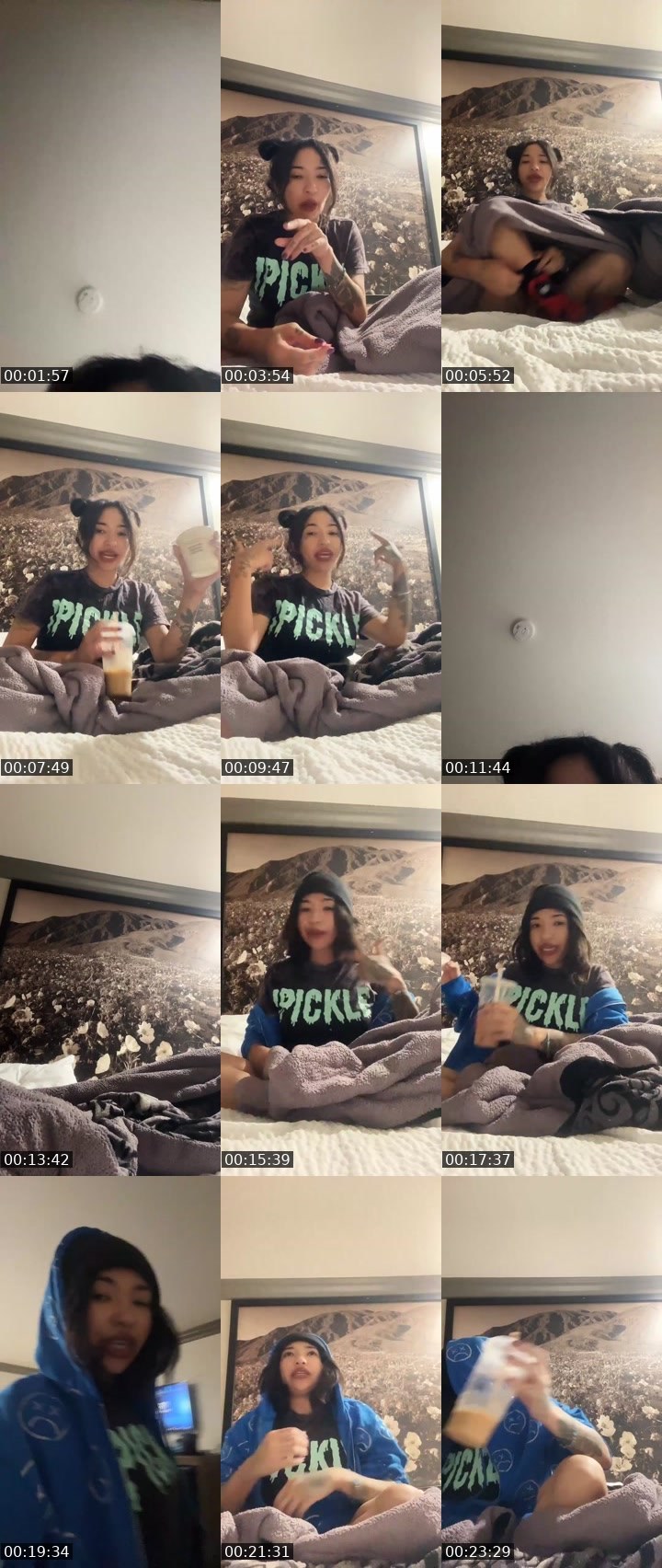 Contact-sheet preview of Assyria's Liveme recording