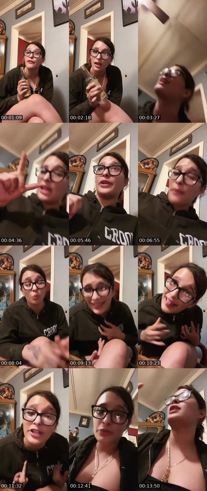Contact-sheet preview of Bre Brezzy's Liveme recording