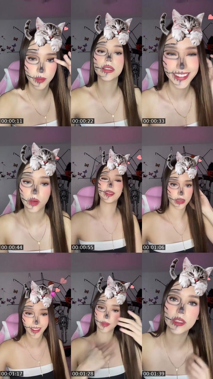 Contact-sheet preview of DanniG ☁️'s Liveme recording