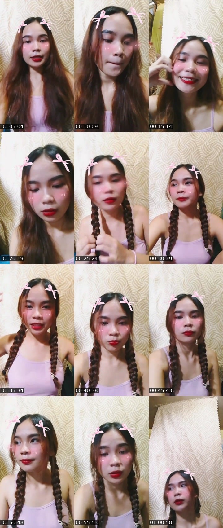 Contact-sheet preview of 👸Naya🧚‍♀️'s Liveme recording