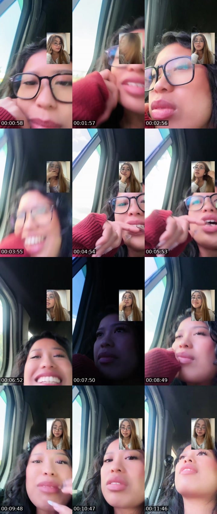 Contact-sheet preview of 🅕🅣🅐🦊𝐌𝐀𝐋𝐈𝐀's Liveme recording