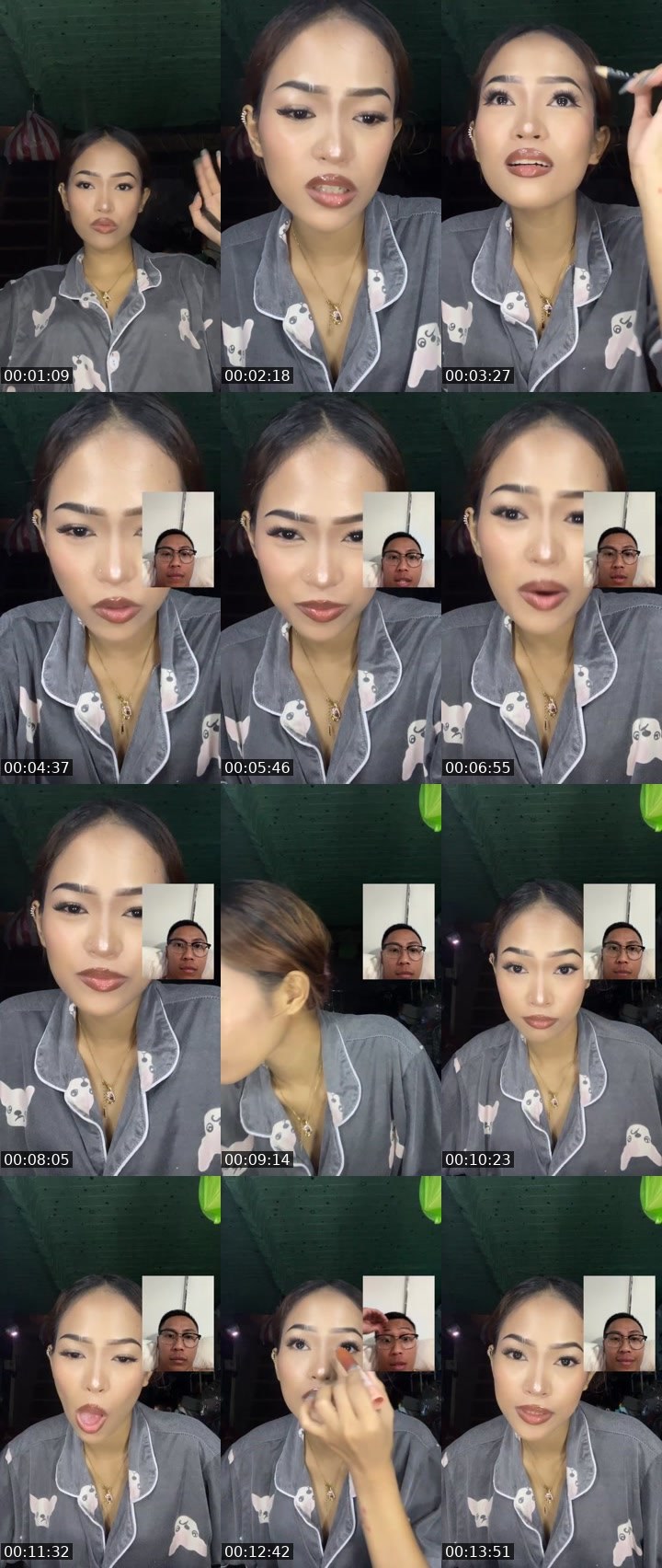 Contact-sheet preview of 👨‍🍳ᴹⱽᴾchloe 𐙚's Liveme recording