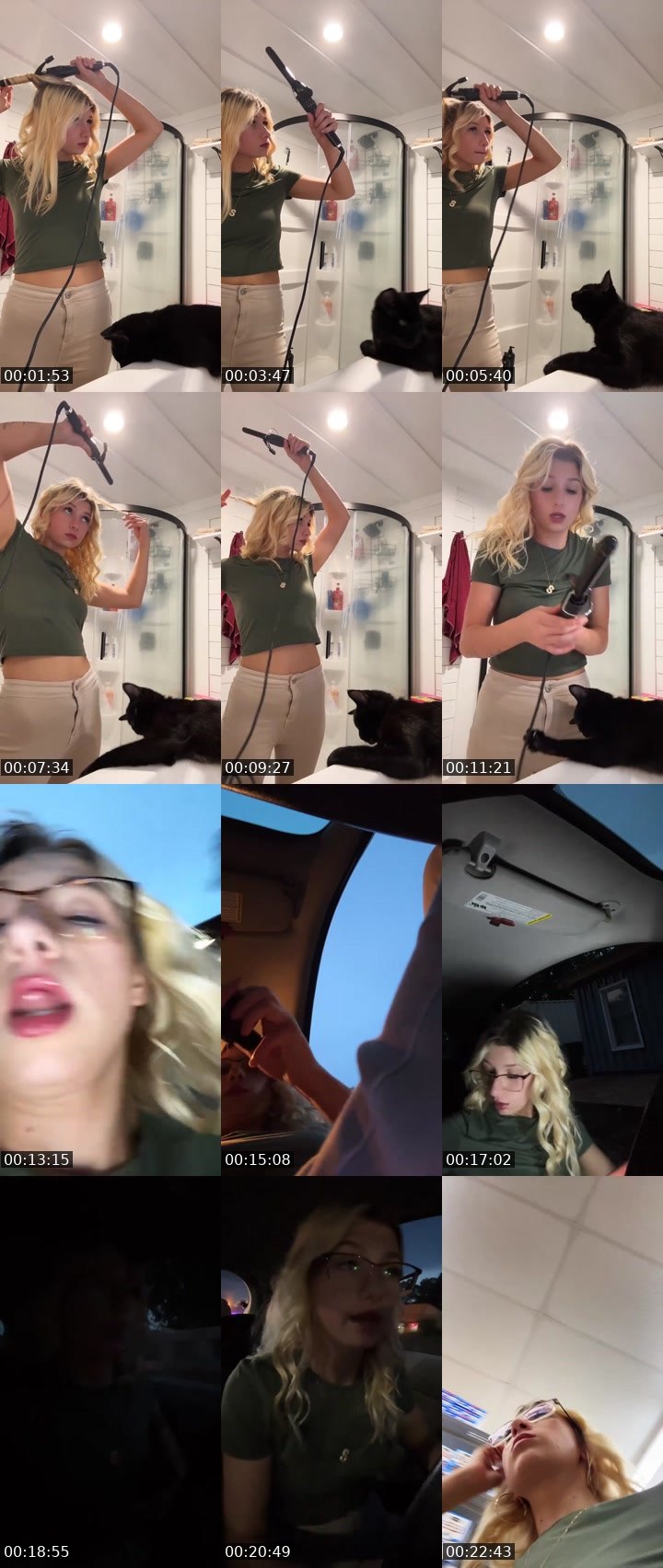 Contact-sheet preview of CA-$ierramarie111's Liveme recording