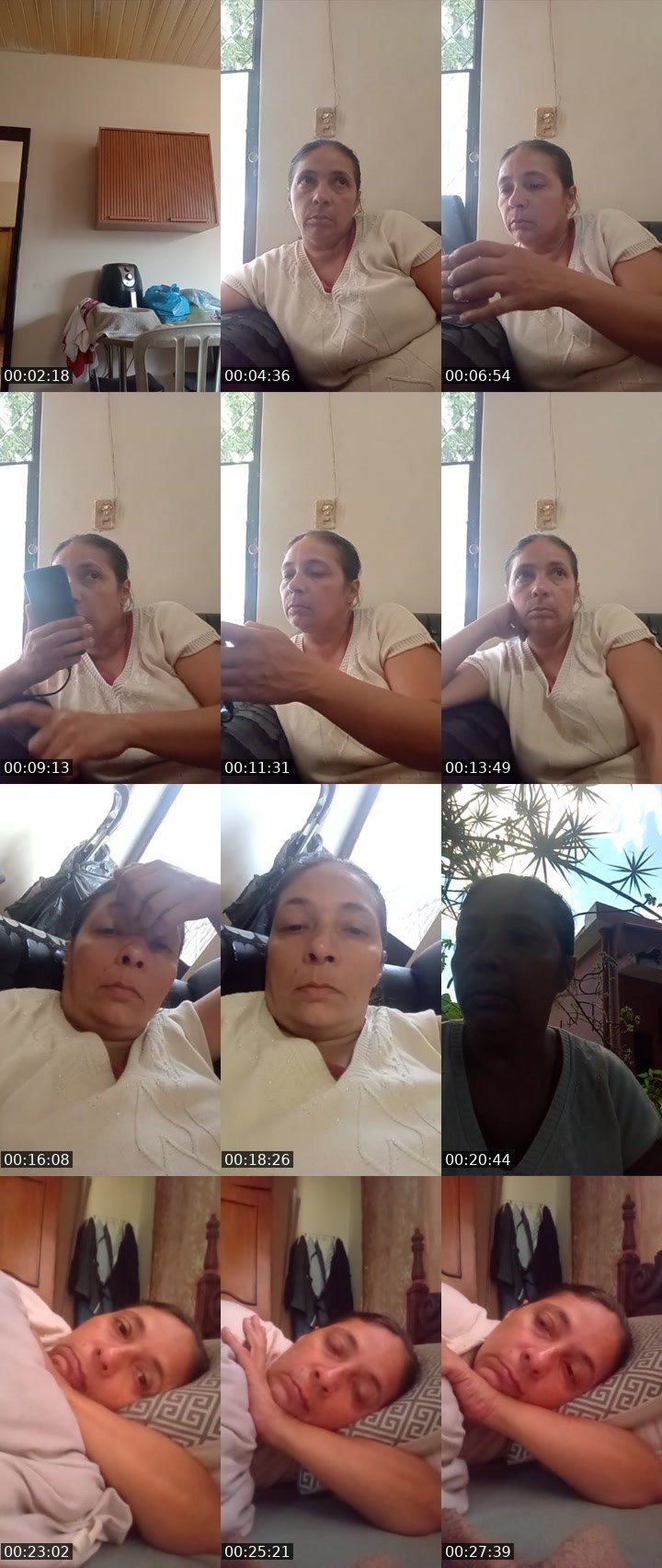 Contact-sheet preview of VIVIANE ULYSSEA's Liveme recording