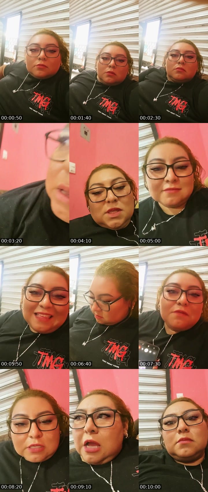Contact-sheet preview of 🌐 Yobana 🦋's Liveme recording
