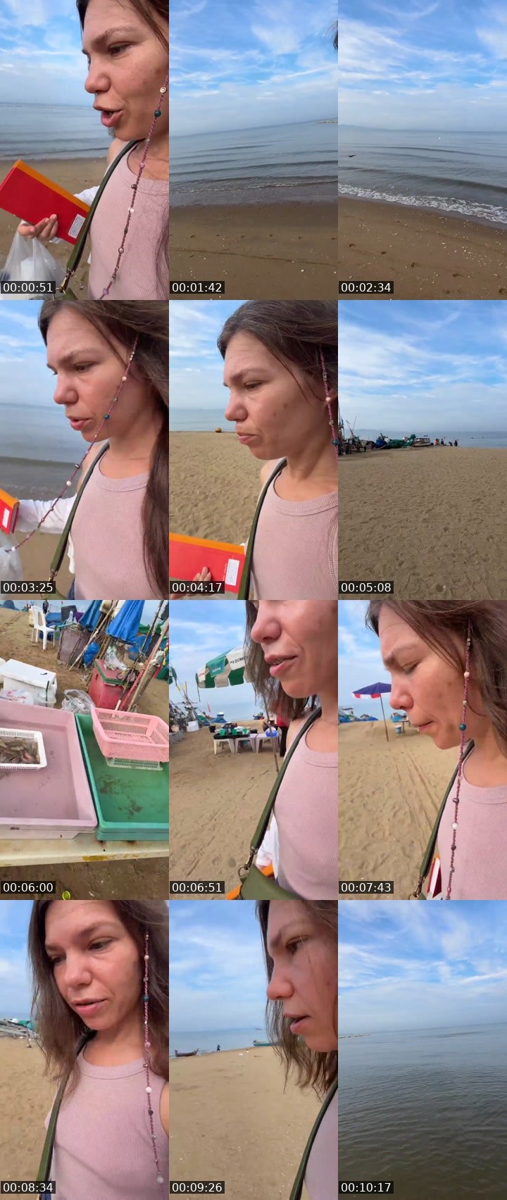 Contact-sheet preview of Galina Care's Liveme recording