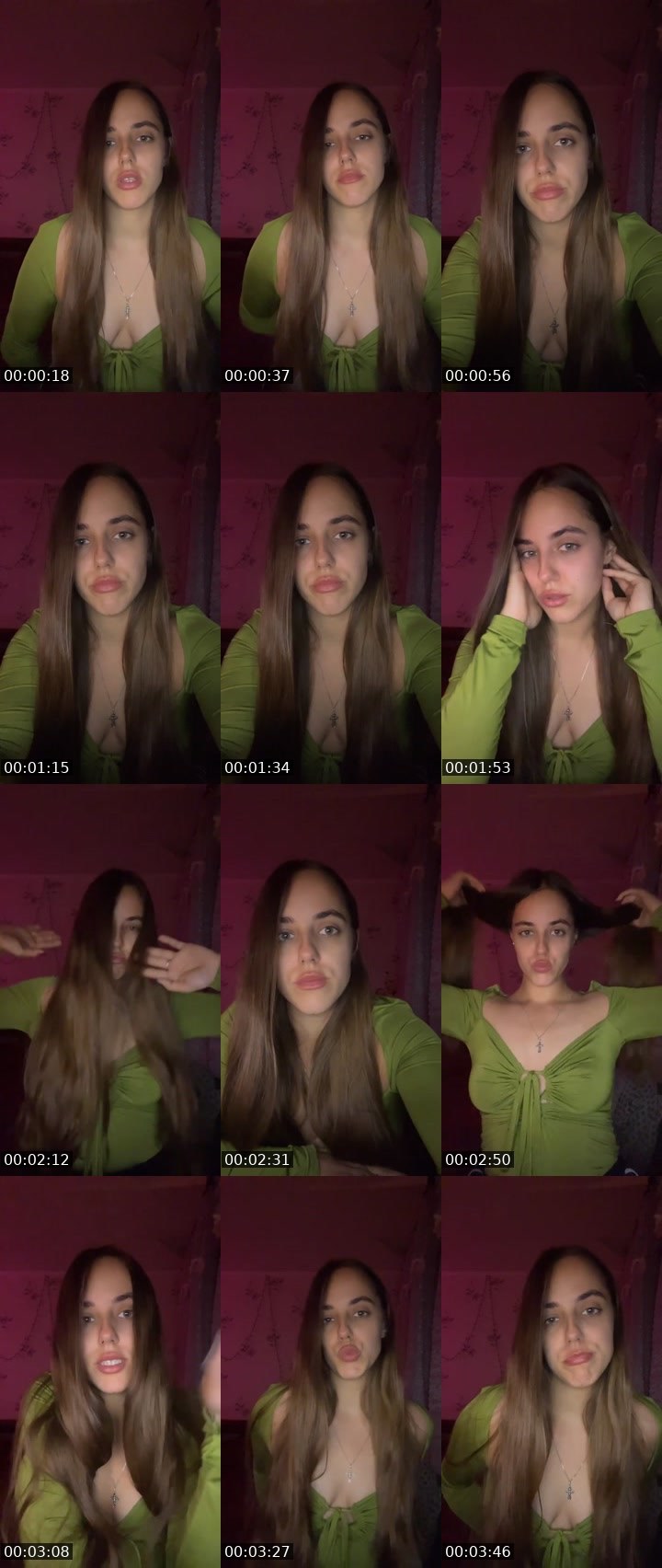 Contact-sheet preview of Dashka 🪽☺️'s Liveme recording
