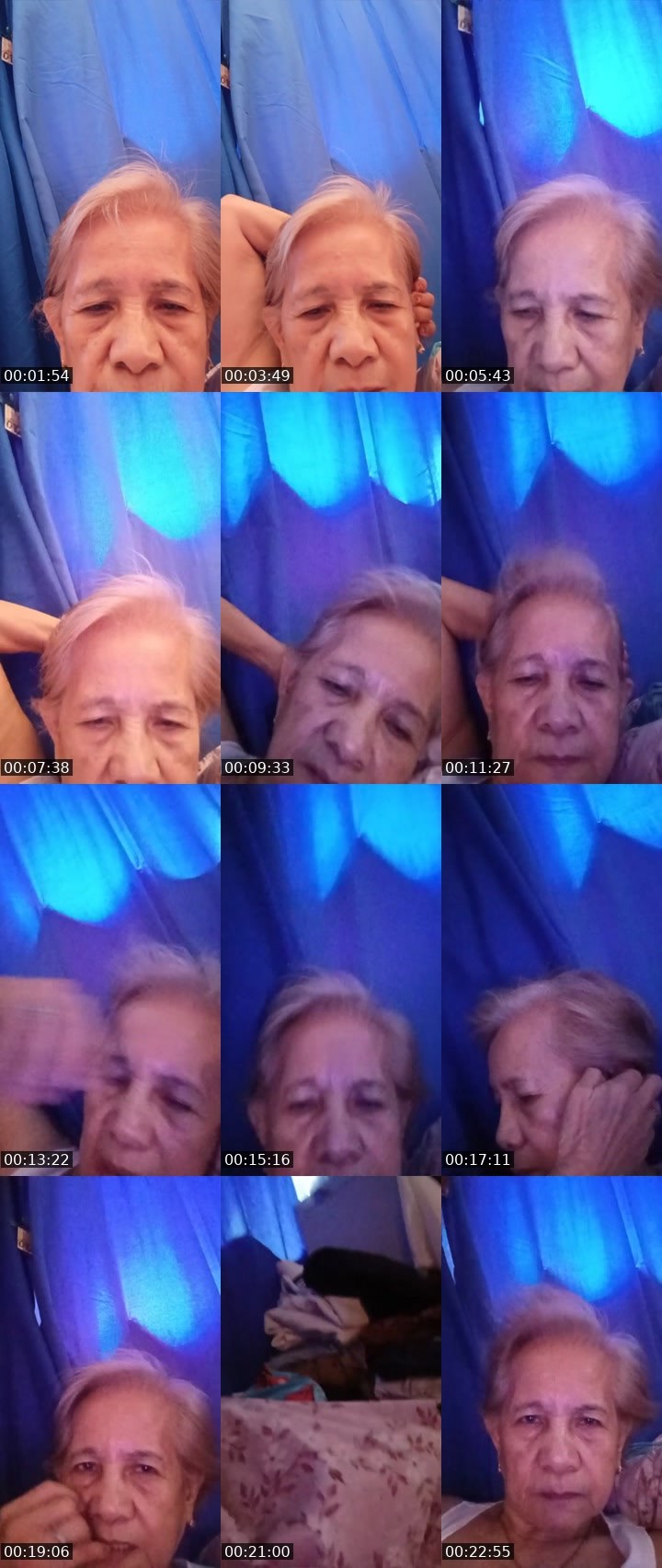 Contact-sheet preview of 🐅venus yante💋's Liveme recording