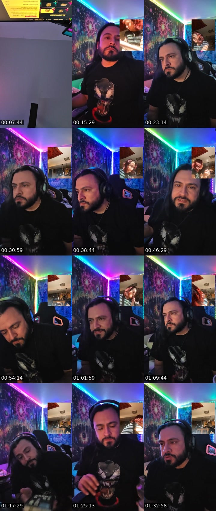 Contact-sheet preview of 𝕃ucas 𝕊corpio's Liveme recording