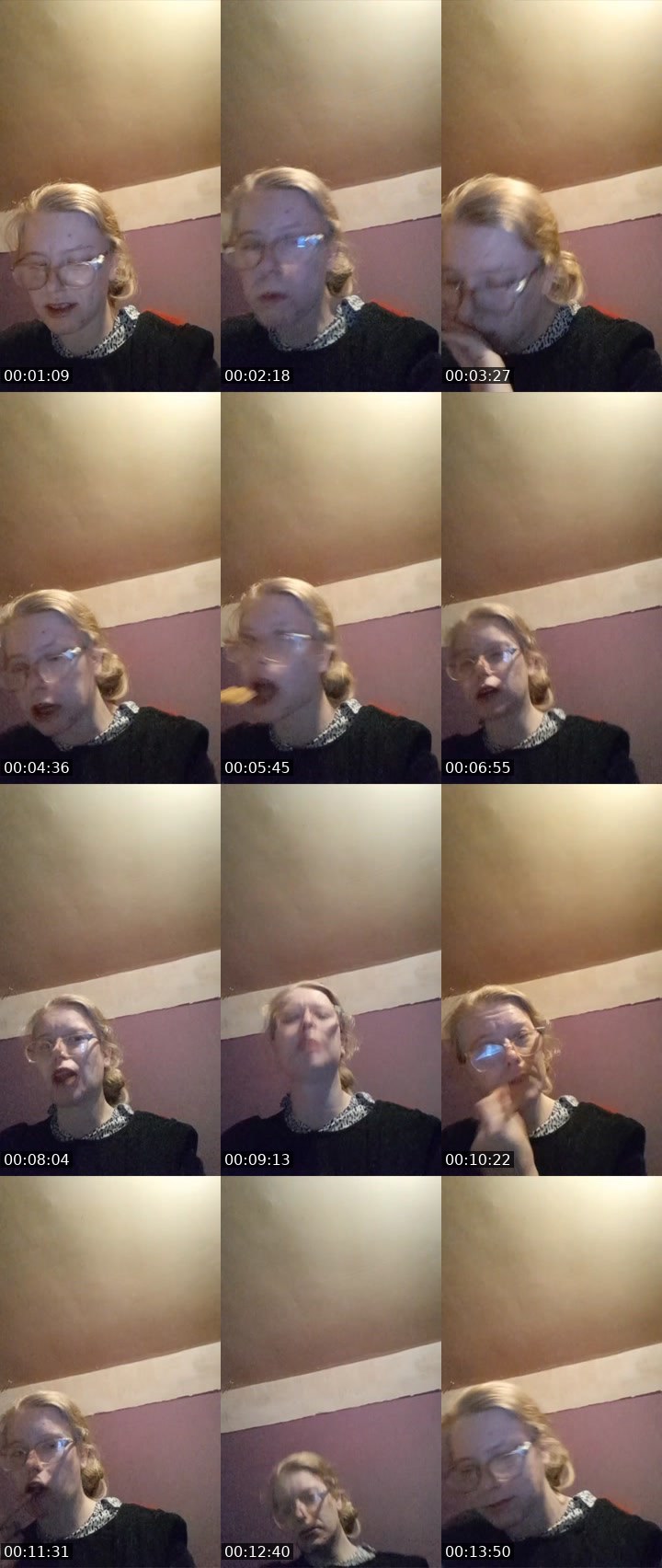 Contact-sheet preview of Chlolo❤️❤️❤️'s Liveme recording