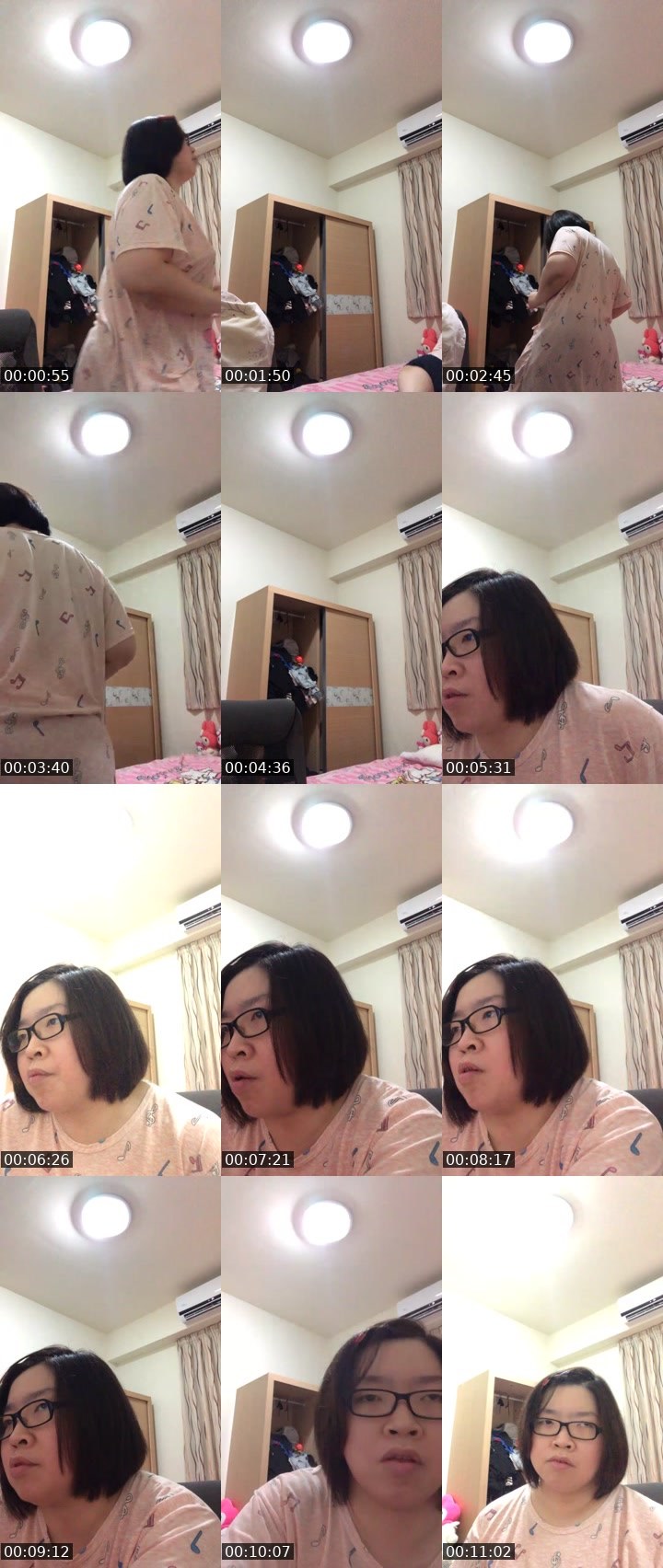 Contact-sheet preview of a11ab11318's Liveme recording