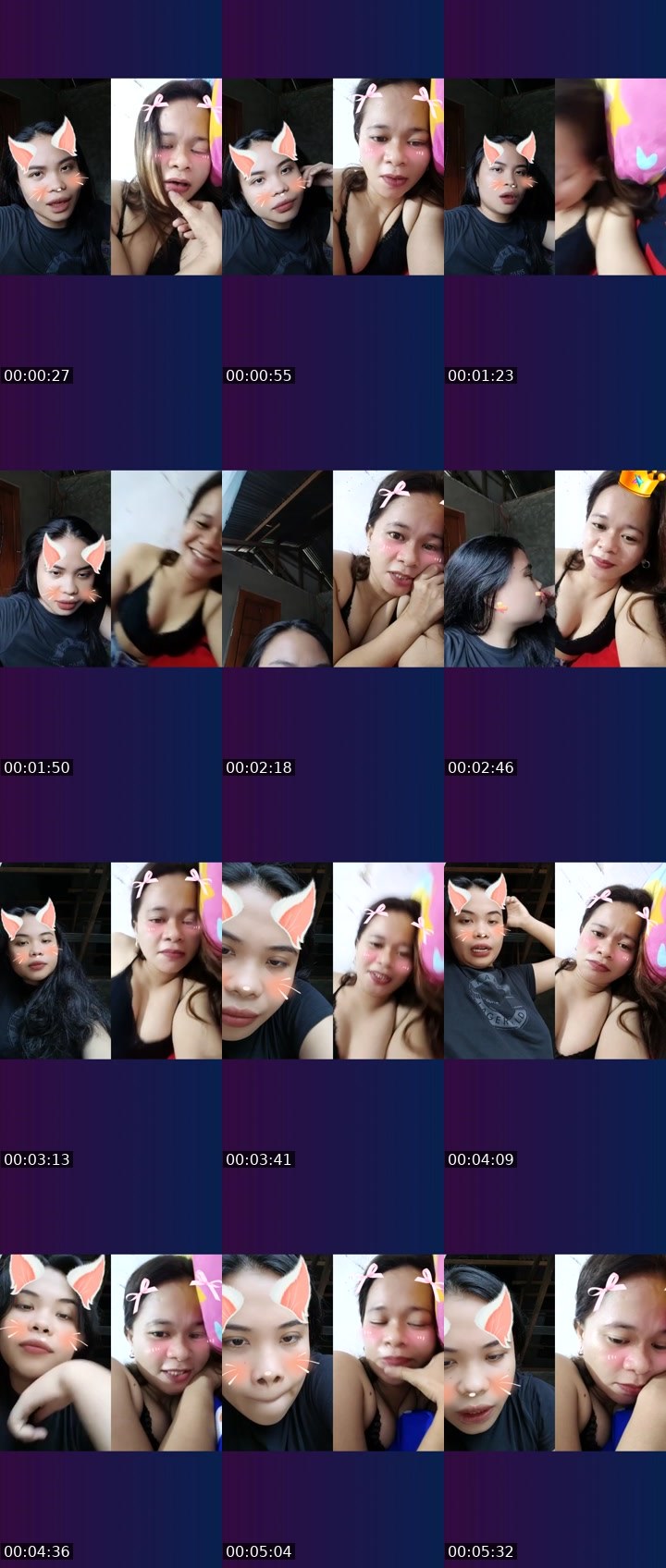 Contact-sheet preview of 💸$ᴵᴬ💎Ann🌷's Liveme recording