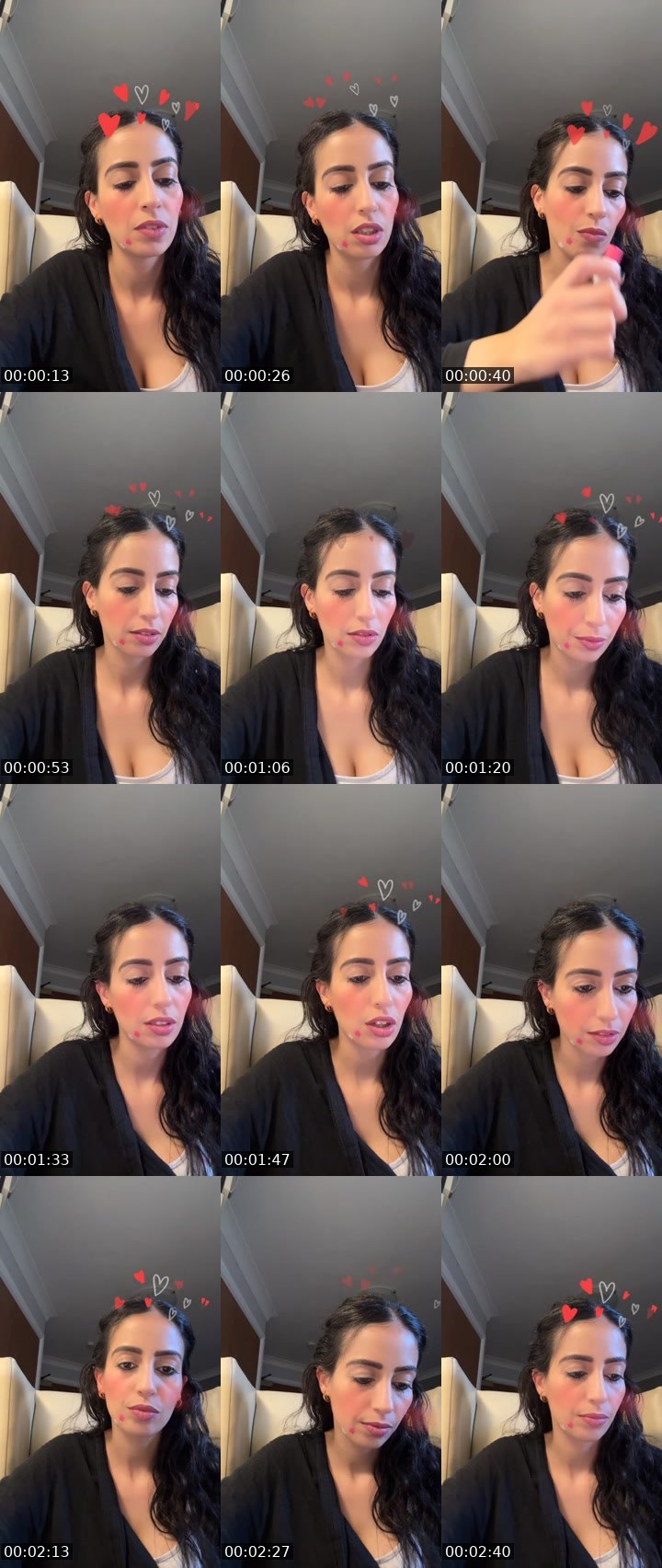 Contact-sheet preview of 𝐌𝐘𝐒𝐓𝐄𝐑𝐘 🐝's Liveme recording