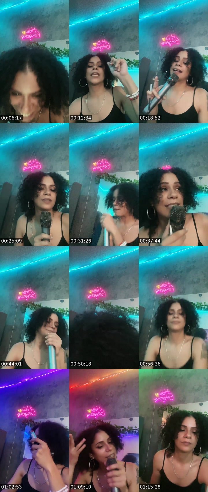 Contact-sheet preview of ℙetty𝕁azz•'s Liveme recording