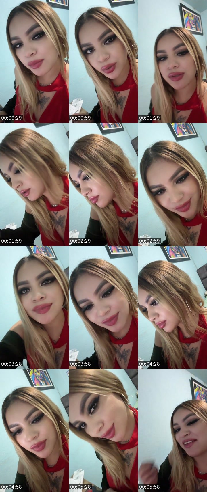 Contact-sheet preview of Camilaa☁️'s Liveme recording