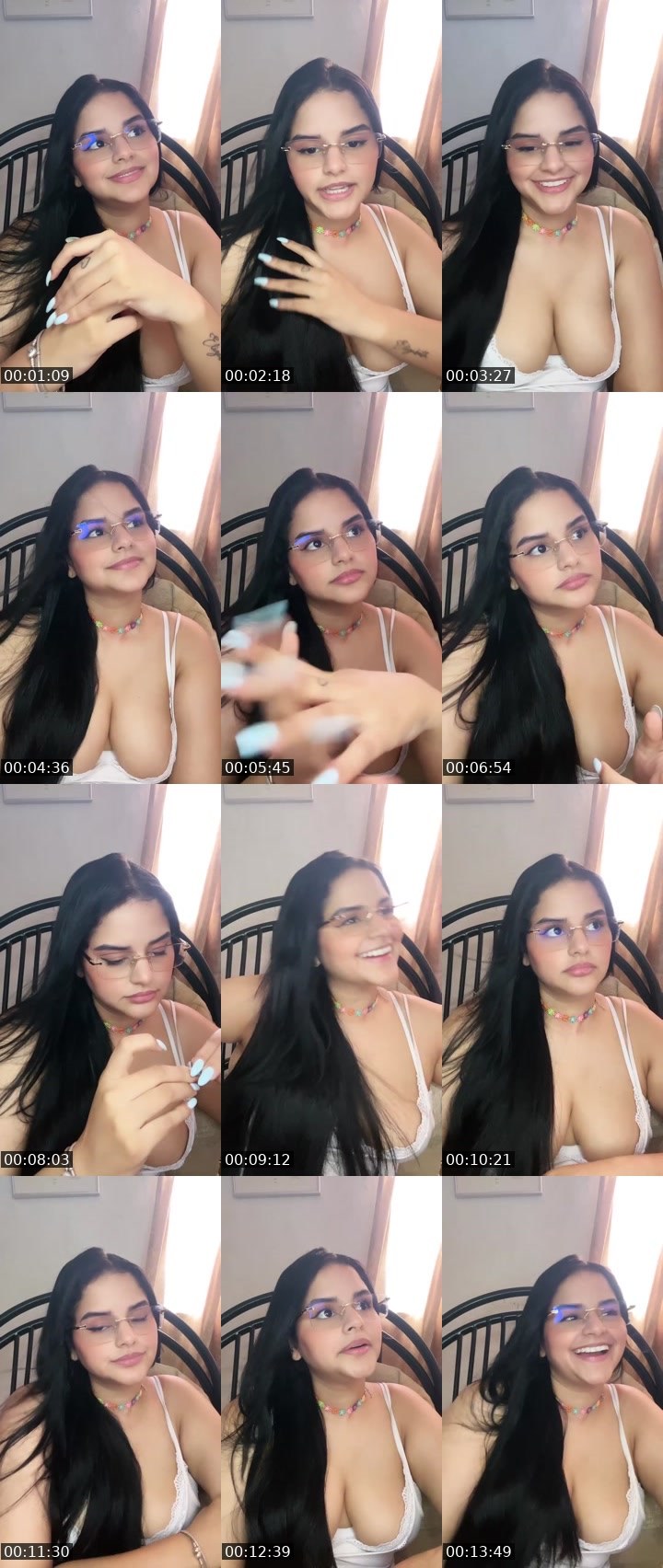 Contact-sheet preview of 𝓝𝓪𝓷𝓲𝓽𝓪🌸🧸's Liveme recording