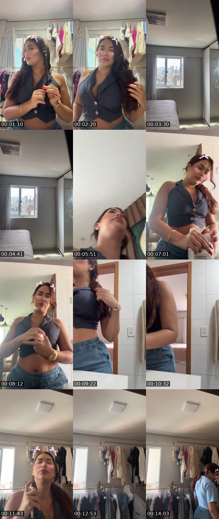 Contact-sheet preview of 🍭Mel🍭 50K's Liveme recording