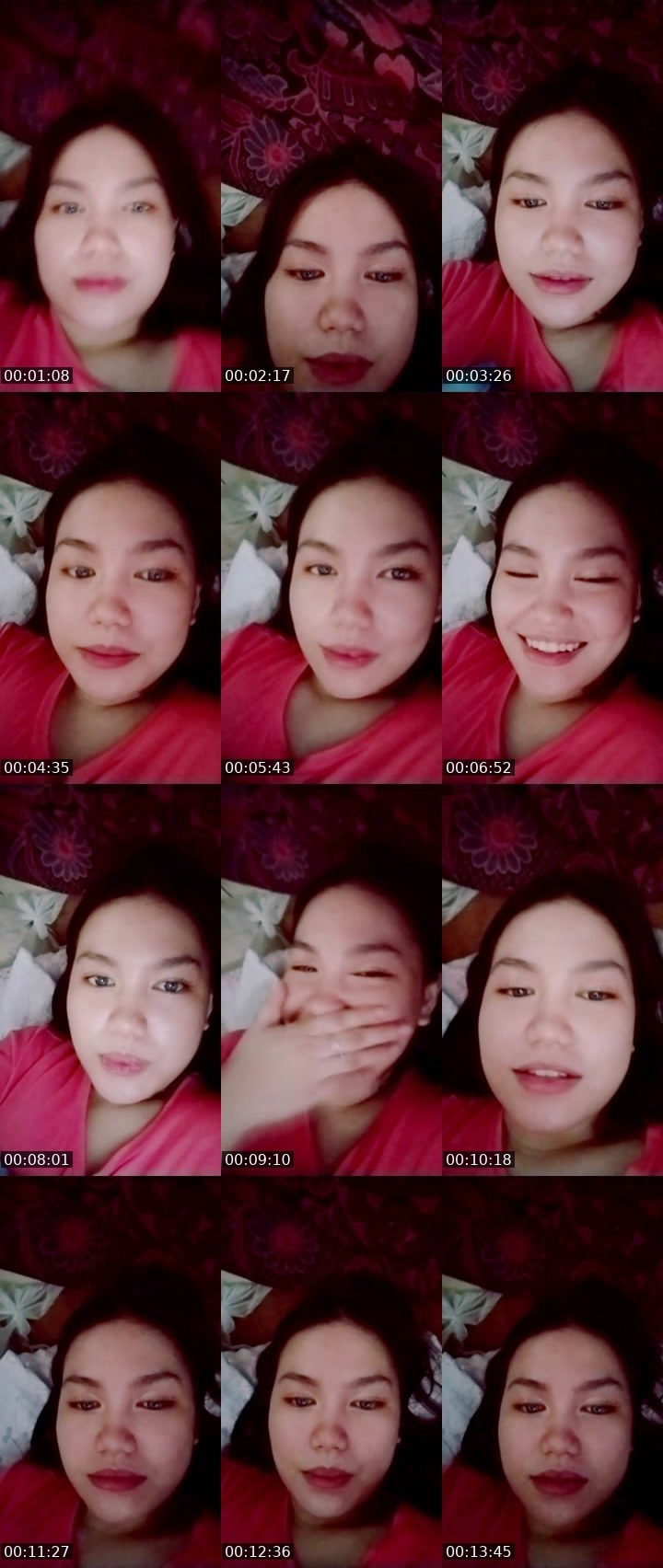 Contact-sheet preview of lhen🎀's Liveme recording