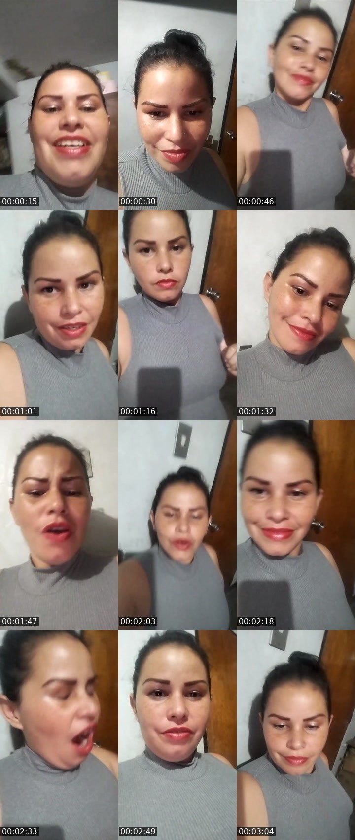 Contact-sheet preview of lisett👑's Liveme recording
