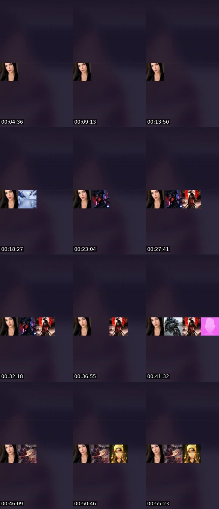 Contact-sheet preview of Eve 🇻🇪☁️🩷's Liveme recording