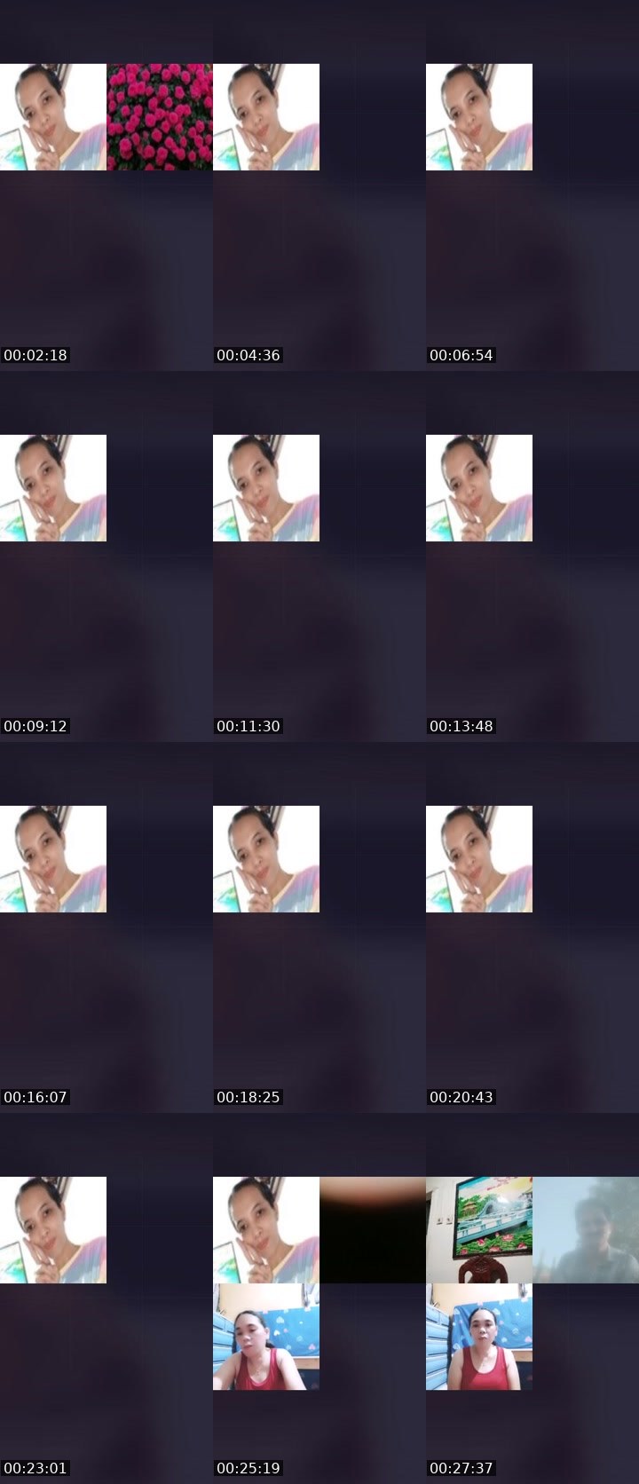 Contact-sheet preview of MESHERET🍓's Liveme recording