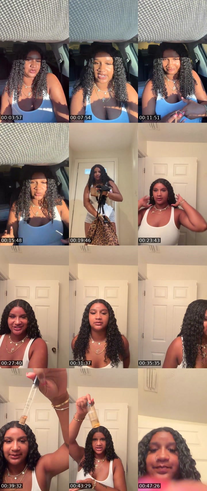 Contact-sheet preview of lalalalalatinaxxx's Liveme recording