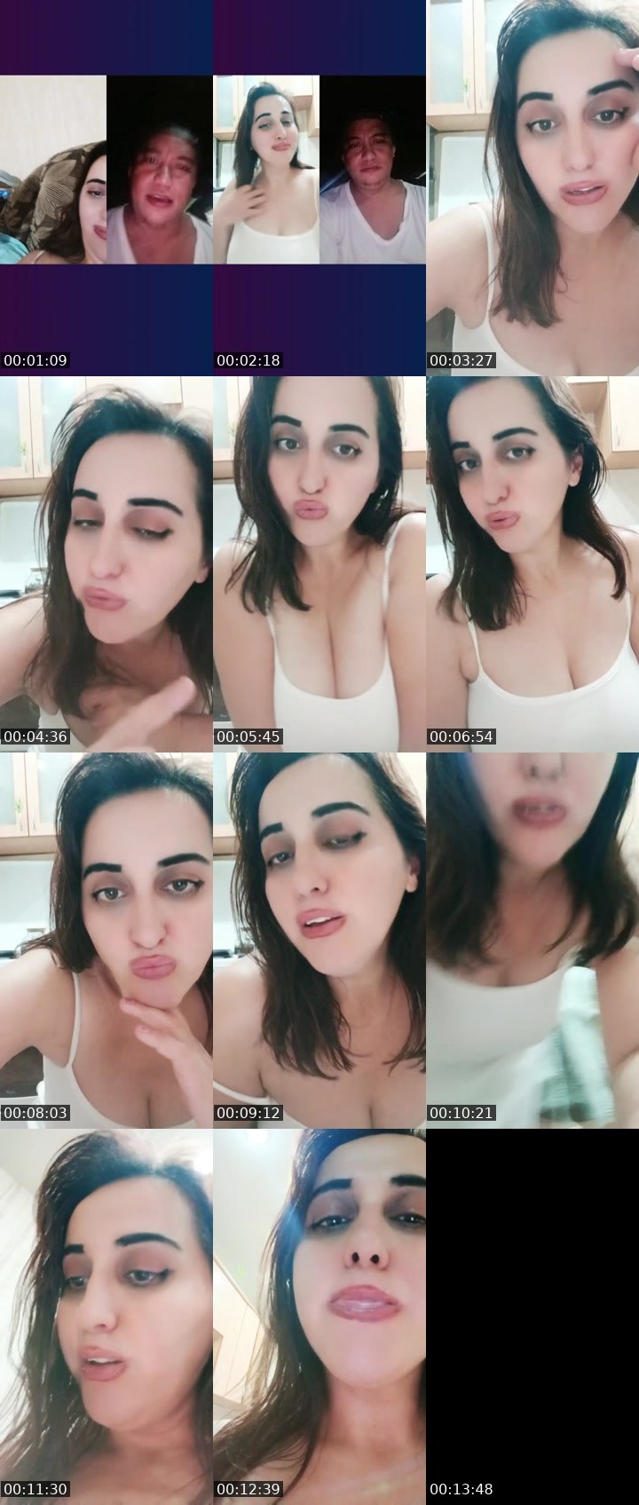 Contact-sheet preview of Sabrina30's Liveme recording