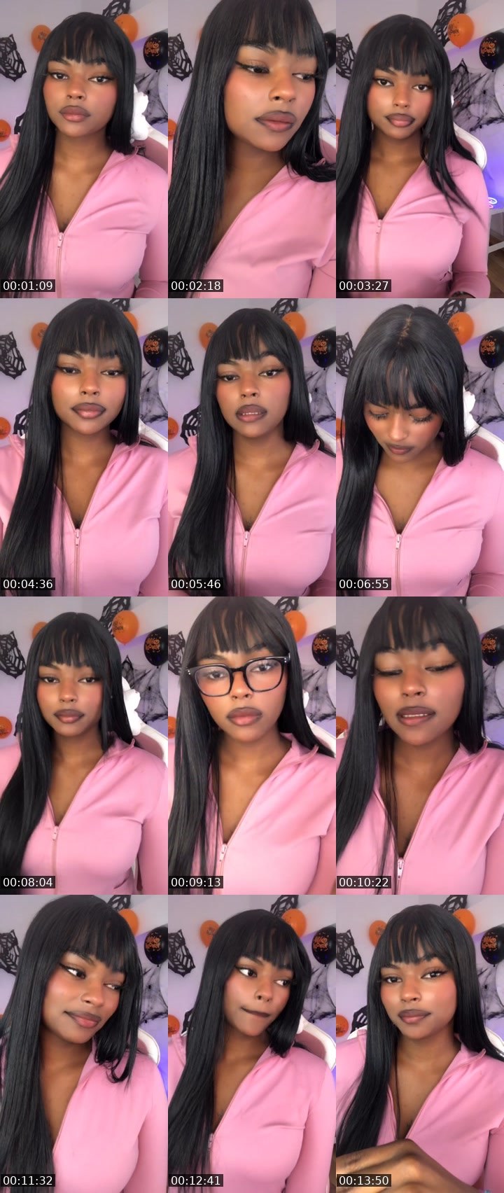 Contact-sheet preview of 🌐✨Lady nior✨🌐's Liveme recording