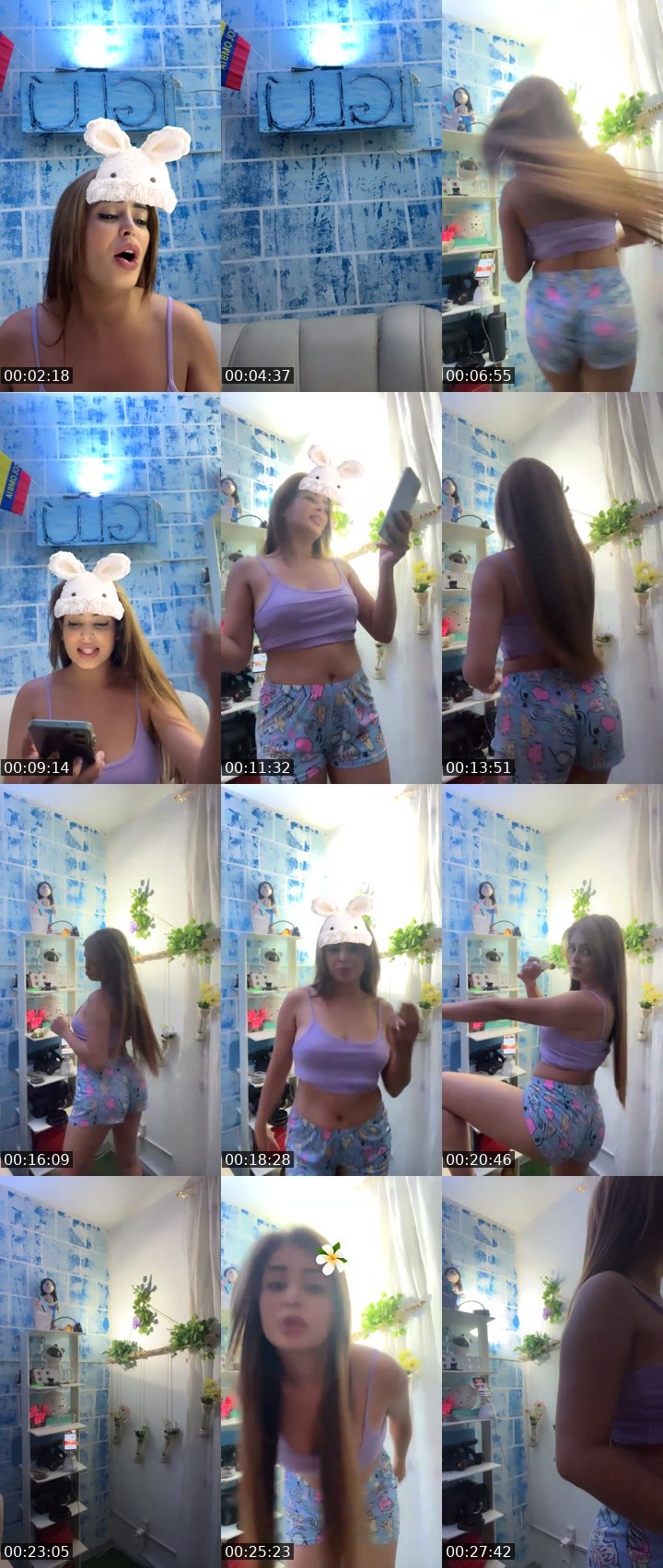 Contact-sheet preview of 5k🙏💙❄️ᎥǤᒪú🧊's Liveme recording