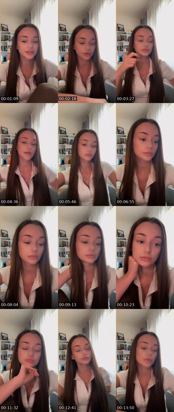 Contact-sheet preview of 𝓐🤍's Liveme recording