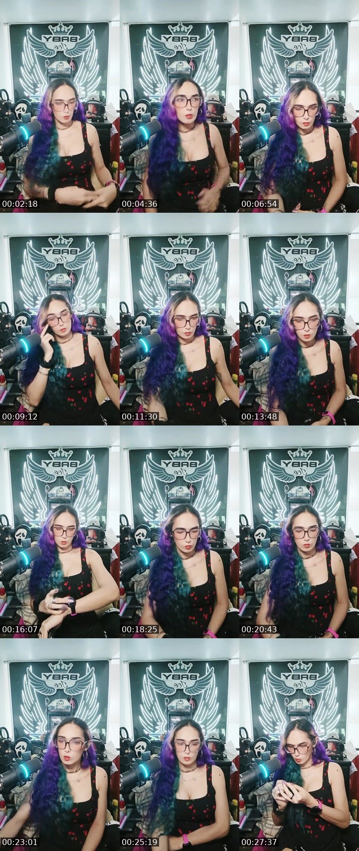 Contact-sheet preview of ☝🏻♥️Babyice143's Liveme recording