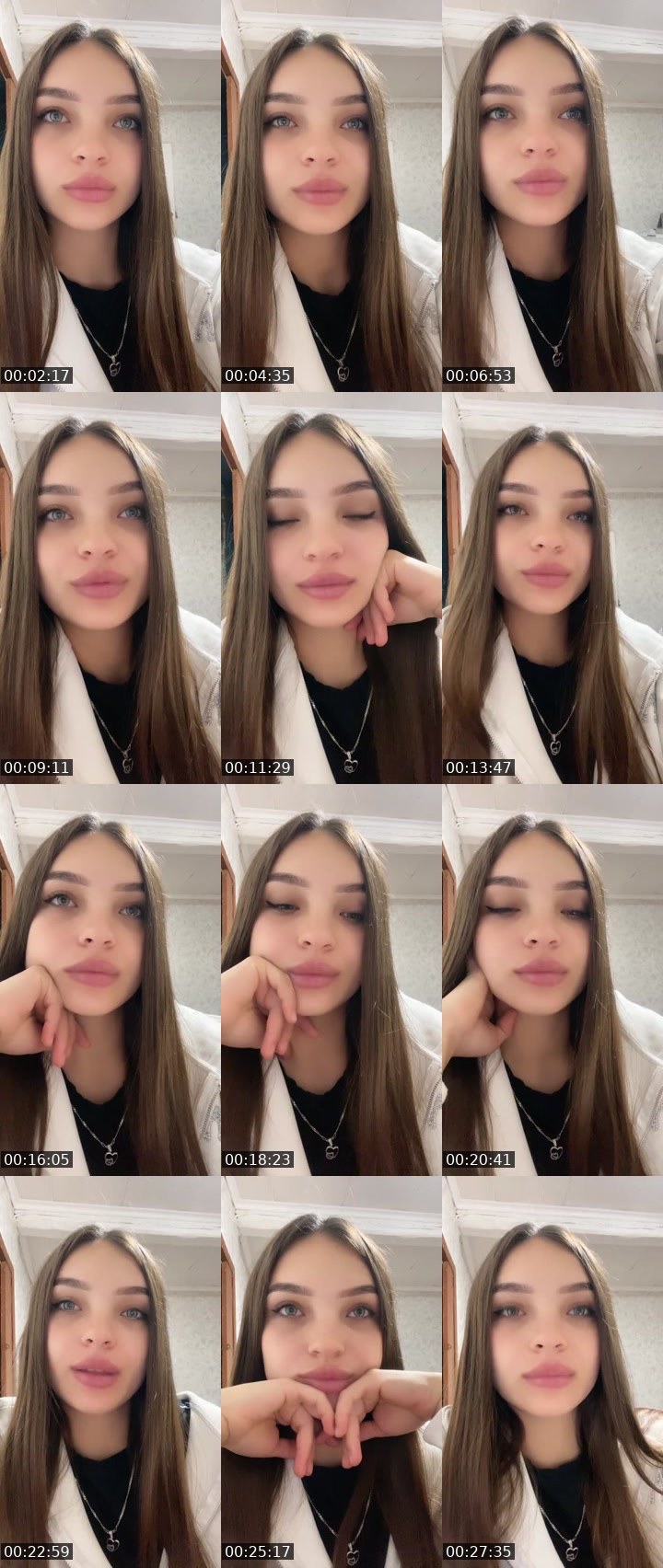 Contact-sheet preview of 🐍𝓚i𝓻𝓪💯🇺🇦's Liveme recording