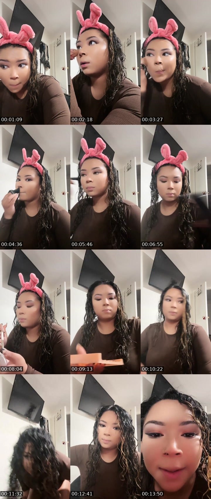 Contact-sheet preview of Blasian💙😘😋's Liveme recording