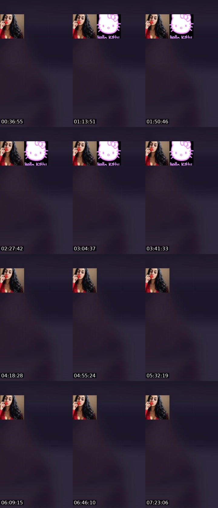 Contact-sheet preview of 𝐌𝐘𝐒𝐓𝐄𝐑𝐘 🐝's Liveme recording