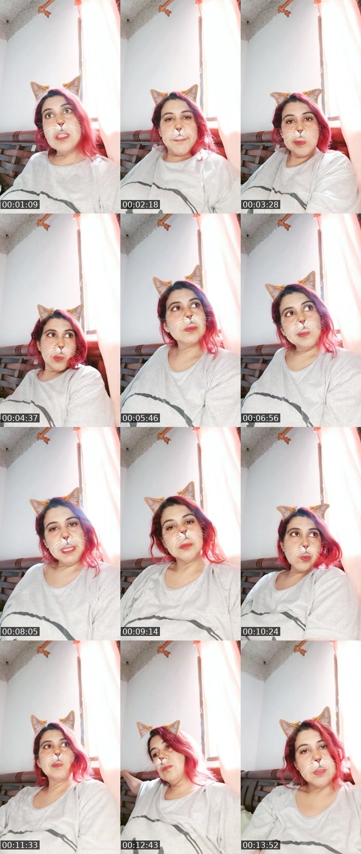 Contact-sheet preview of 𝕮𝔥𝖊𝖗ry☁'s Liveme recording