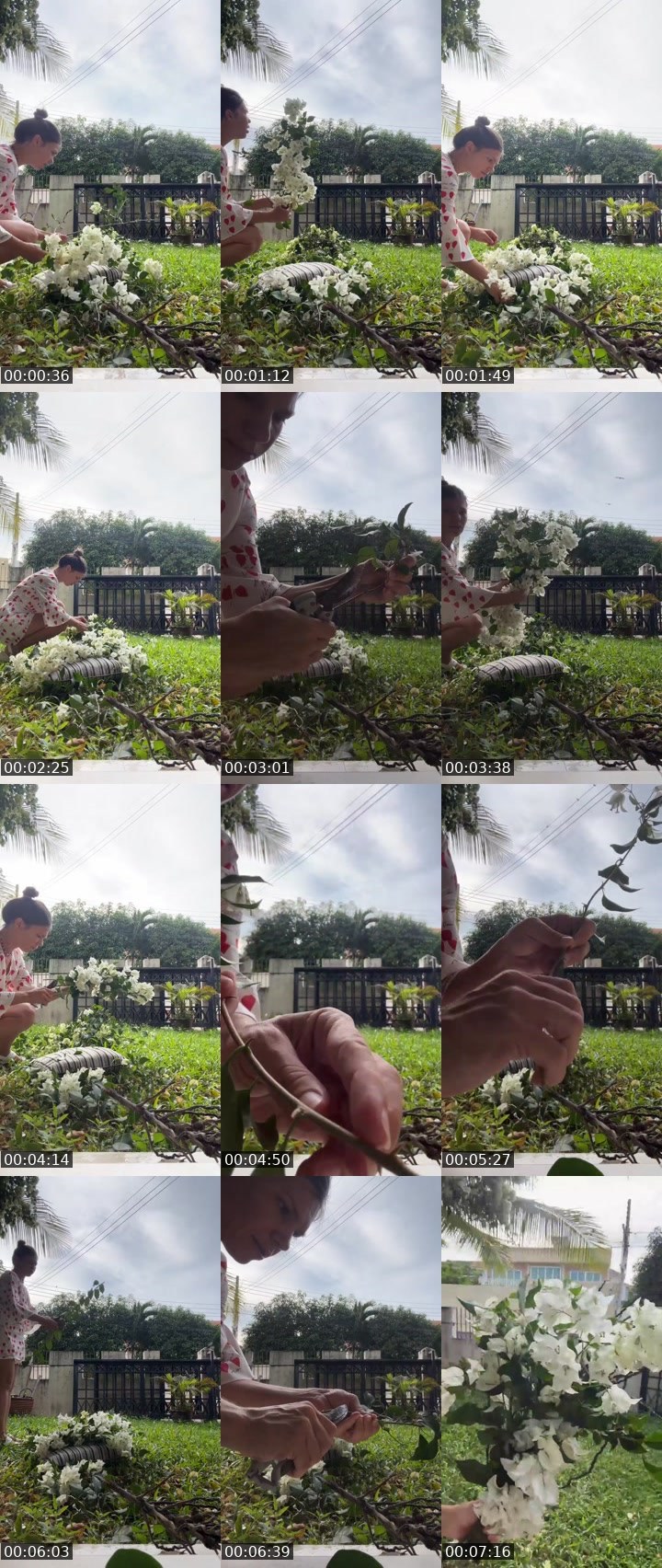 Contact-sheet preview of Galina Care's Liveme recording